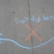 The X was already there.