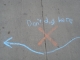 The X was already there.