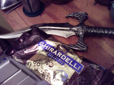 Chocolate and Knives!