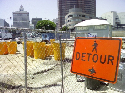 Big Parking Lot exit