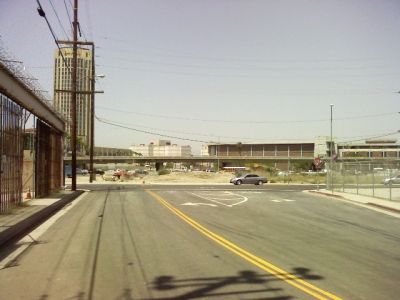 The Freeway - Union Station on the other side!