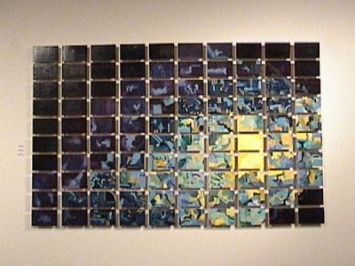 Painting based on the Golden Spiral