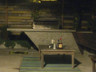 Even at night...