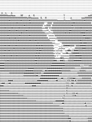 My ASCII portrait of Bex