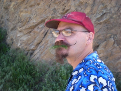 Yeah, that might be a picture of me eating grass.