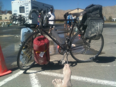 M'bike at the car wash