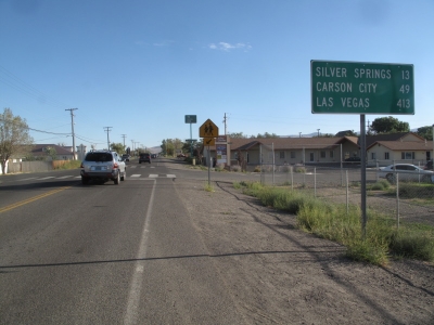 Vegas is only 413 miles away