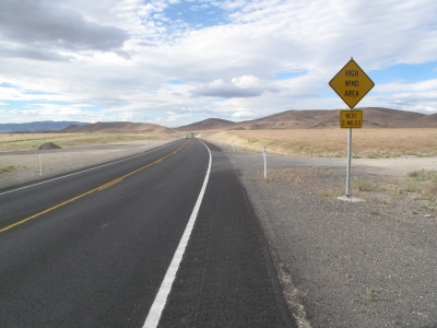 High Wind Area is right