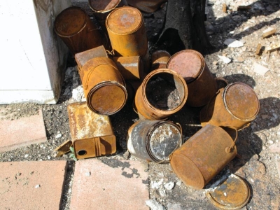Paint cans
