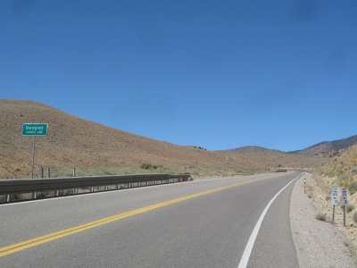 Crossing into Douglas County