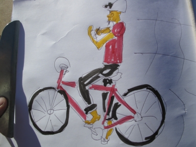 Get up, Take a shower, Eat breakfast, Go to work