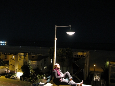 Me and street light
