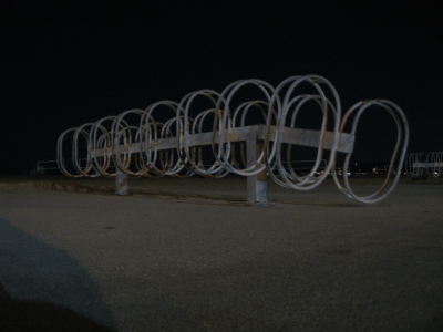 Broken bike rack Broken bike rack