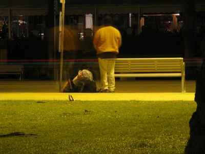 Partially transitory man