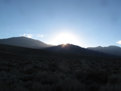 Sunset in the Sierras