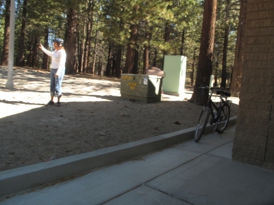 This was a local woman who had lots of advice about the area