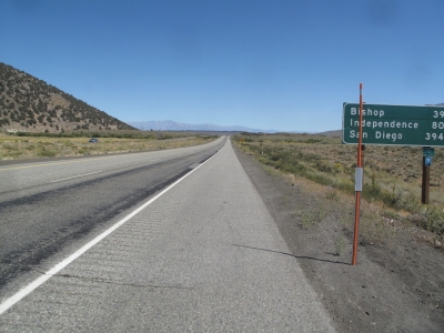 Bishop is less than 40 miles away. No prob.