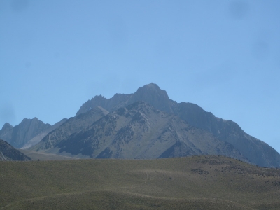 Look at that mountain!