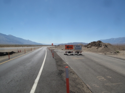 Not even a closed highway can keep me down