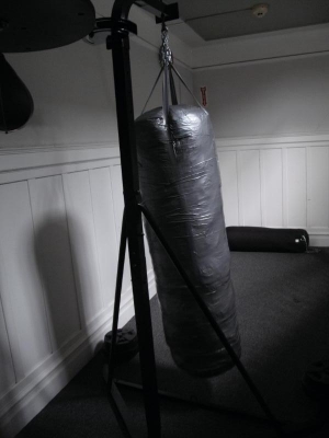 Homemade heavybag