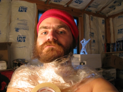 Taping the neck was very confining.