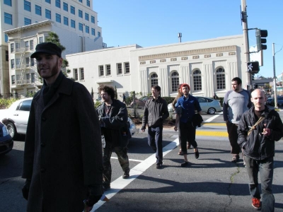 Crossing from NW to SW corner Crossing from NW to SW corner