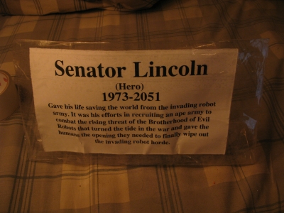 The plaque The plaque