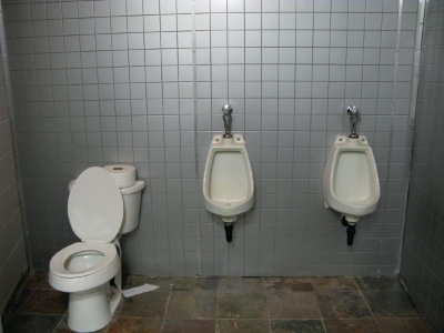 Who needs privacy when they poo?