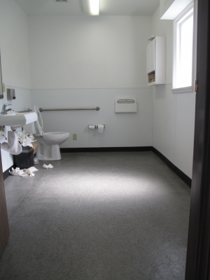 Most spacious bathroom ever