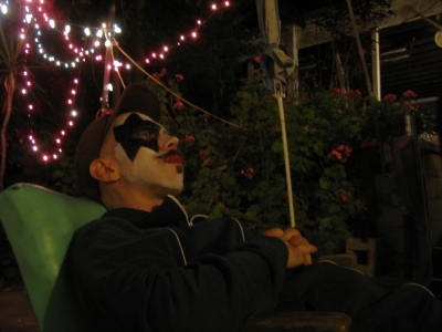 Secret Agent relaxing and chilling after the Journey