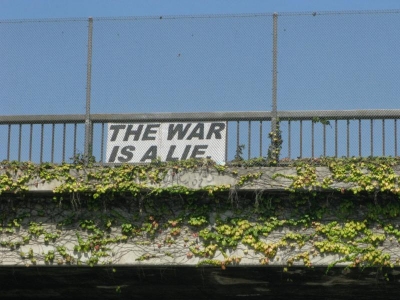 On my way out of town.