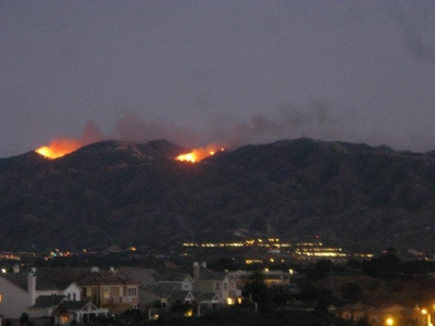 The night of the fires.