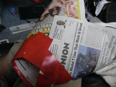 Bigger shot of the wrist construction