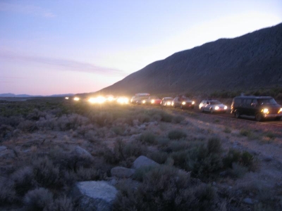 The traffic jam continues.