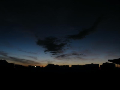 Sunset in Black Rock City