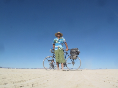 Me & m'bike on the Playa