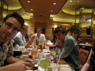 Charlie Fish and his crew