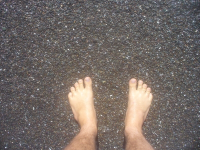 No shoes