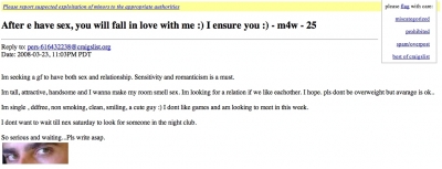 Personal Ad 1