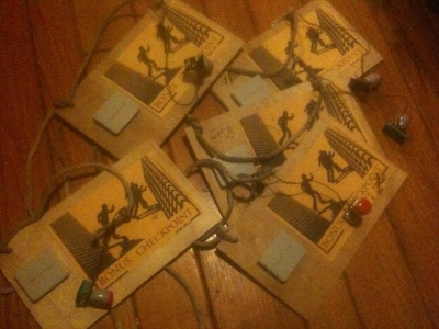 All of the bonus checkpoint markers 