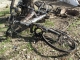 Half burned bike