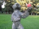 The Moscow Bear has the ball