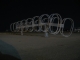 Broken bike rack