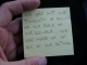 Note #1 close up