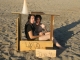 OMG they're in some weird booth!