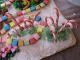 Close-up of the Candycane Forest