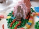 Close-up of the Gingerbread House
