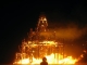 The Temple burns