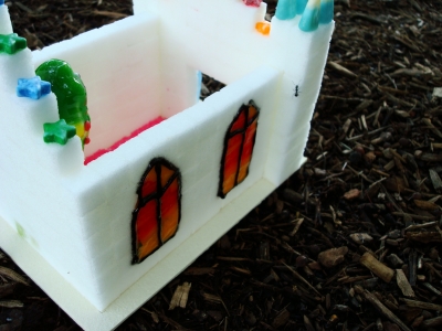 The first guest arrives