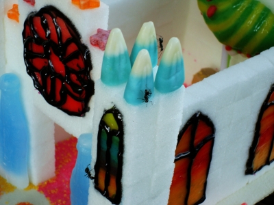 The candy corn was a big hit